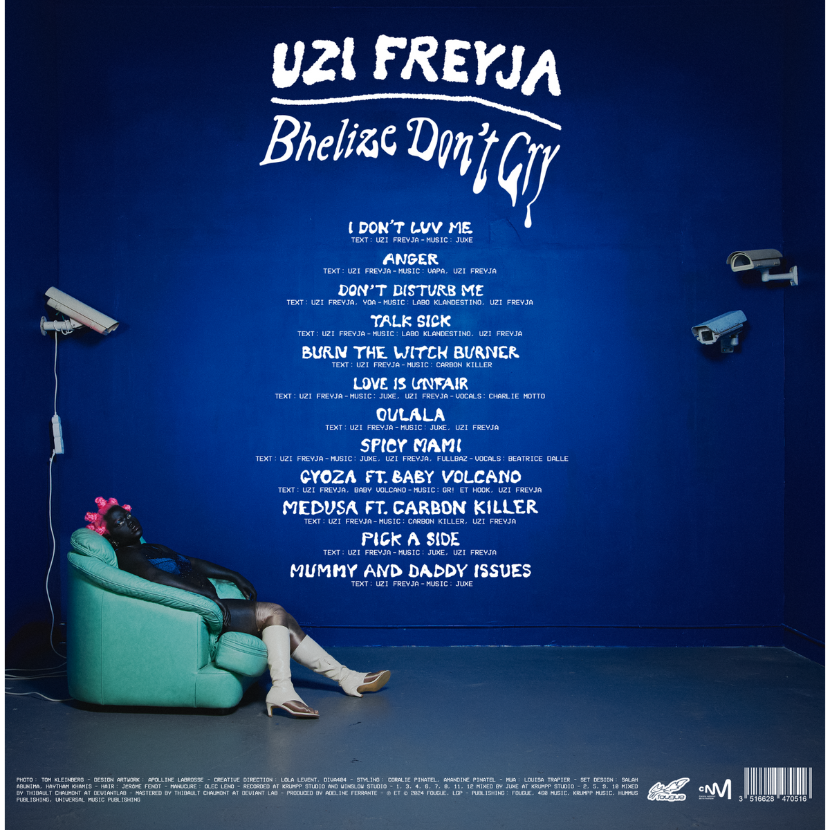 Signed VINYL · BHELIZE DON'T CRY
