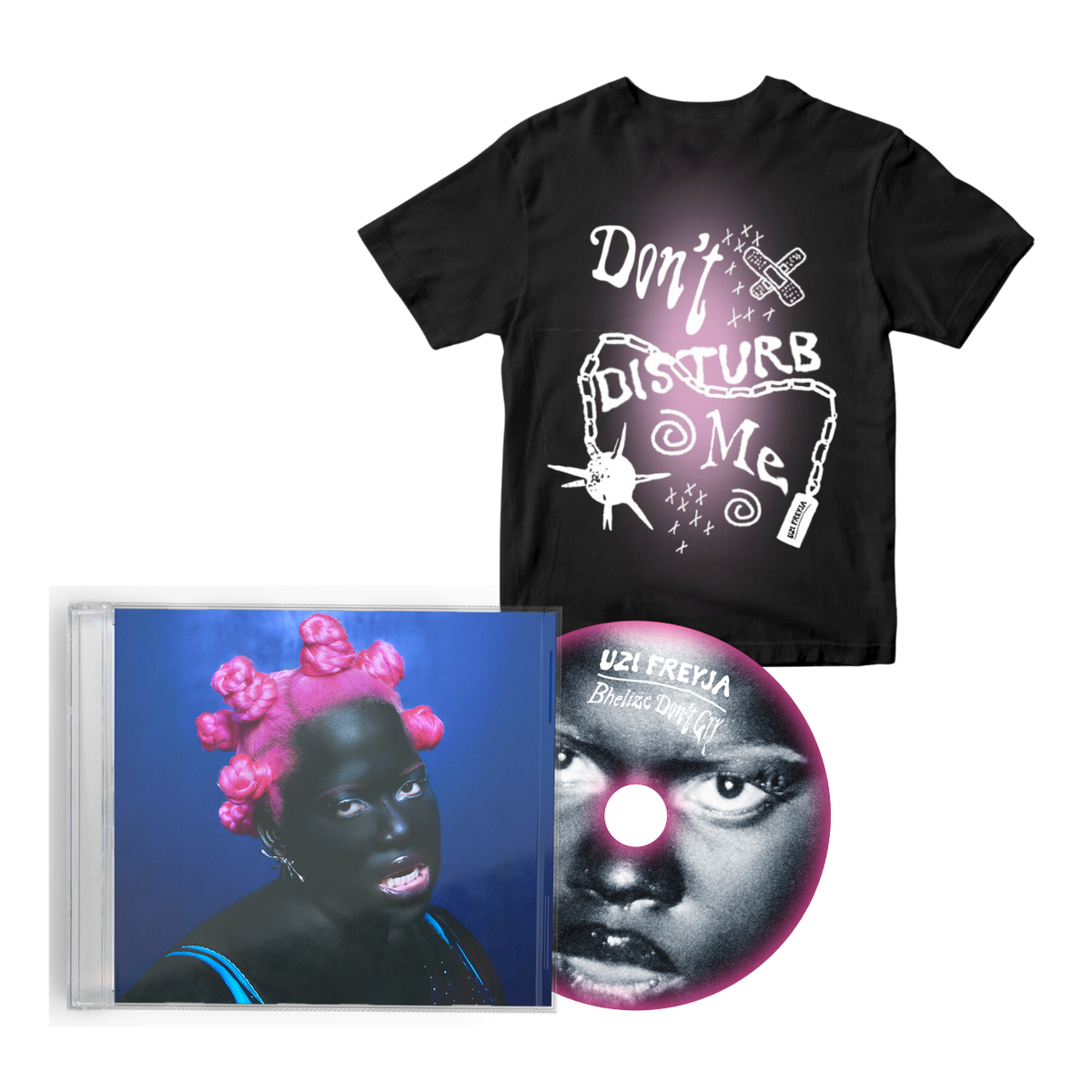BHELIZE DON'T CRY · CD + LIMITED EDITION T-SHIRT