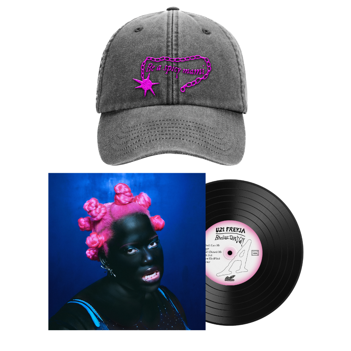 Bundle BHELIZE DON'T CRY · VINYL + CAP
