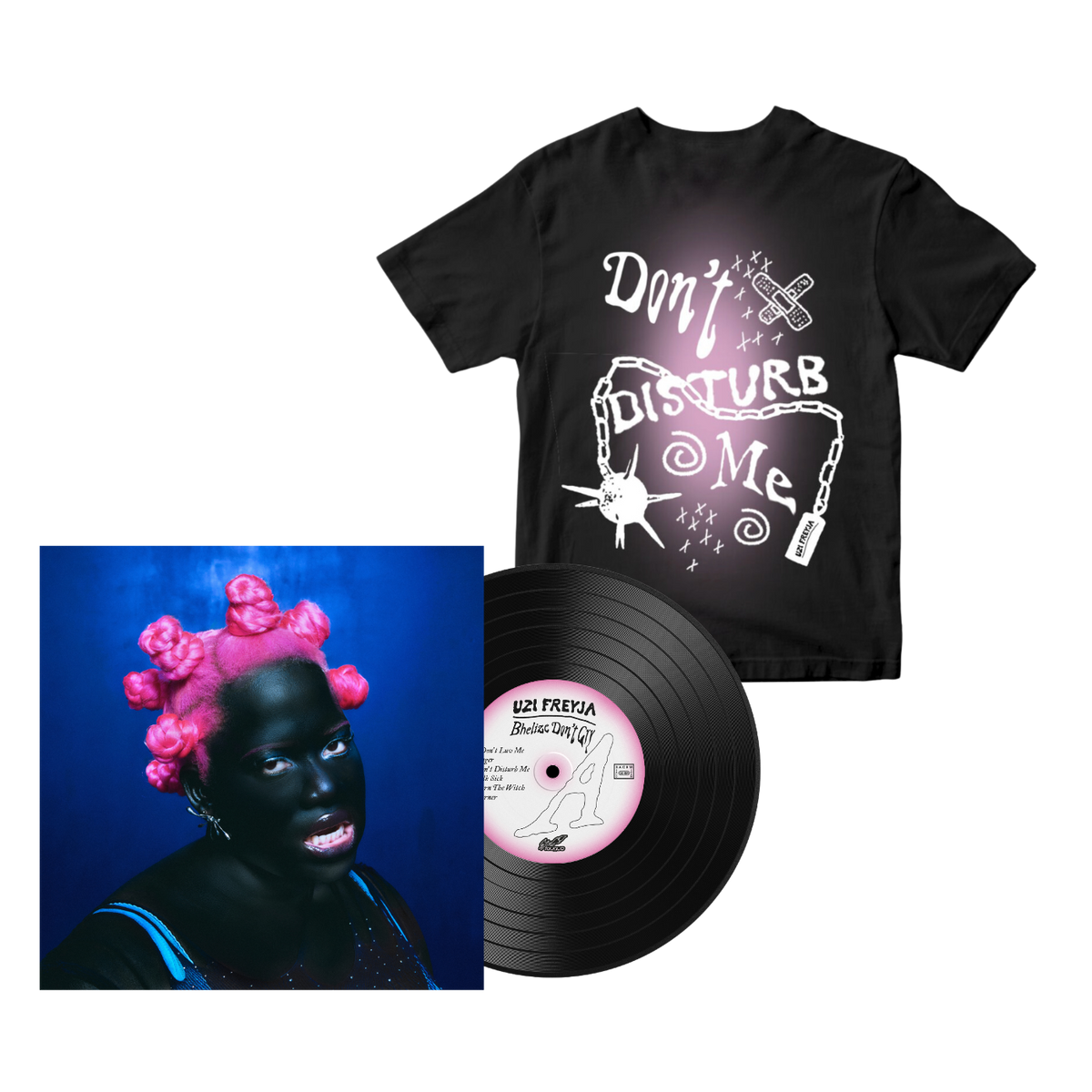 BHELIZE DON'T CRY · VINYL + LIMITED EDITION T-SHIRT
