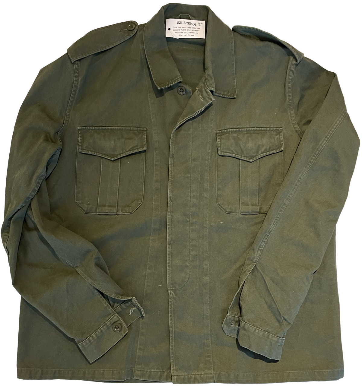 Military Jacket Don't Disturb Me *** Second hand <3